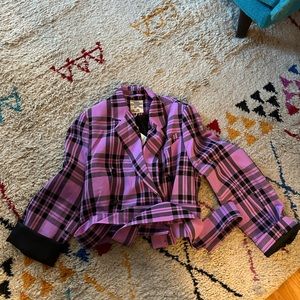 Baum und Pferdgarten lavender crop blazer NWT size 38